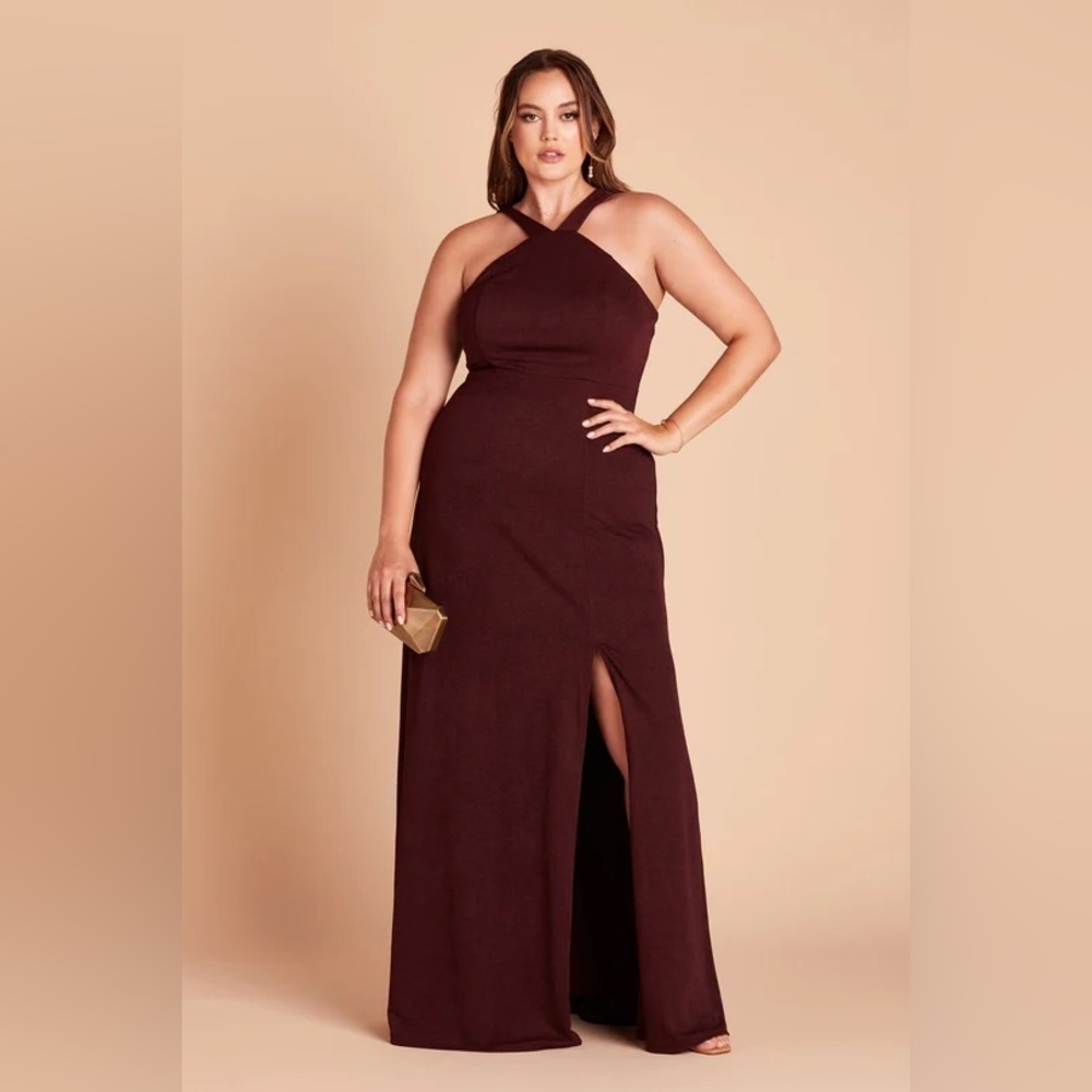 Birdy grey Gene Dress Crepe Cabernet xl wedding bridesmaid party special